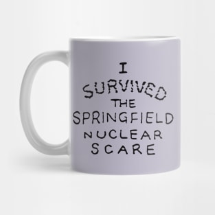 I Survived the Springfield Nuclear Scare Mug